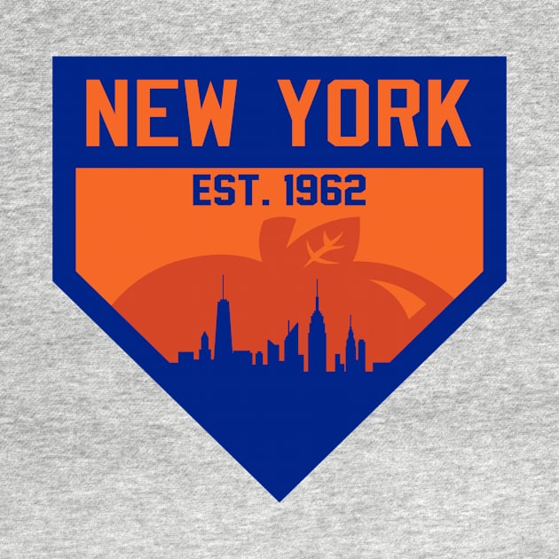 New York M Home Plate Skyline by CasualGraphic